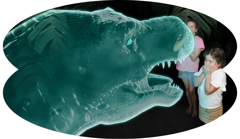 Hologram Zoo - T-rex
